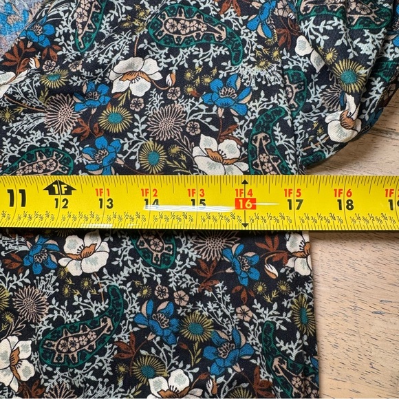 ZARA Floral Print Playsuit‎ Romper Dress Size XS Boho - Picture 10 of 10